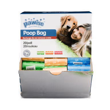 Pawsie Poo Bags (per roll)